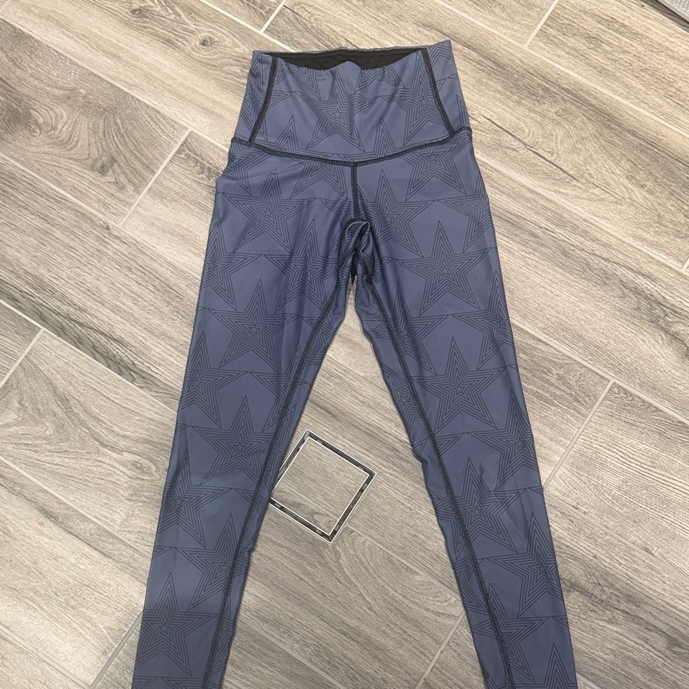 CHRLDR Star Patterned Blue Leggings